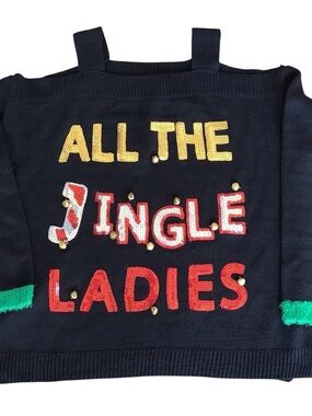 Christmas Sweater All The Jingle Ladies Women’s Size Small NWT